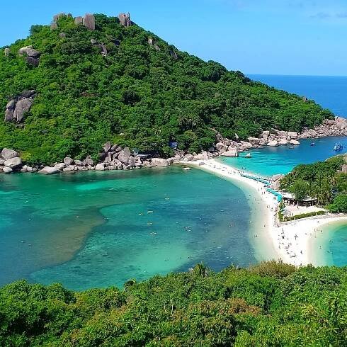 Ze Samui: Ko Tao a Ko Nang Yuan Celodenní výlet rychlým člunem