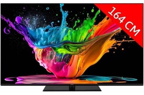 Panasonic TX-65MZ800E, 165,1 cm (65"), 3840 x 2160 px, OLED, Smart TV, Wi-Fi, Čierna