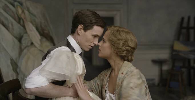 Dánská dívka - Z filmu - Eddie Redmayne, Alicia Vikander