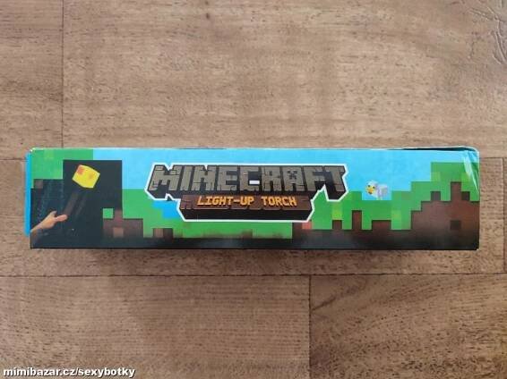 Prodám - LED Minecraft torch lampička louč pochodeň 4BARVY, Nová Paka | Mimibazar.cz
