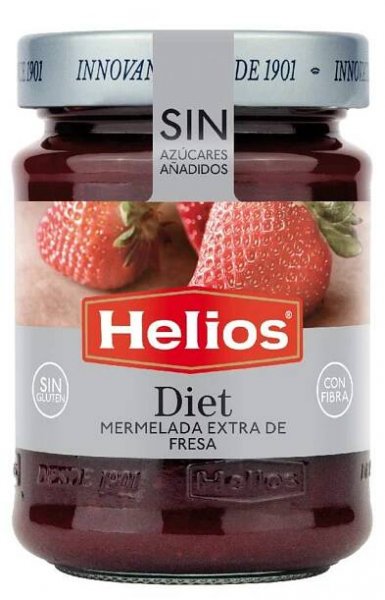 Helios Food Jahodový džem 280 g