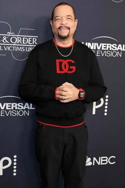 Ice T at Edge at Hudson Yards on January 16, 2024 LAW & ORDER SPECIAL VICTIMS UNIT Season 25 Anniversary Party