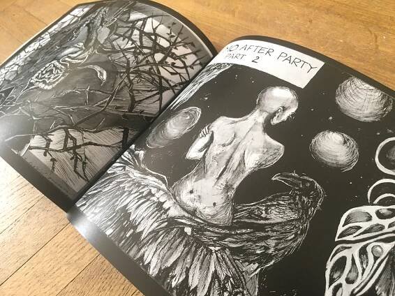 Vychází Lymfom City – ponuře úsměvný černobílý sitkomiks | Hudební server FMZine.cz