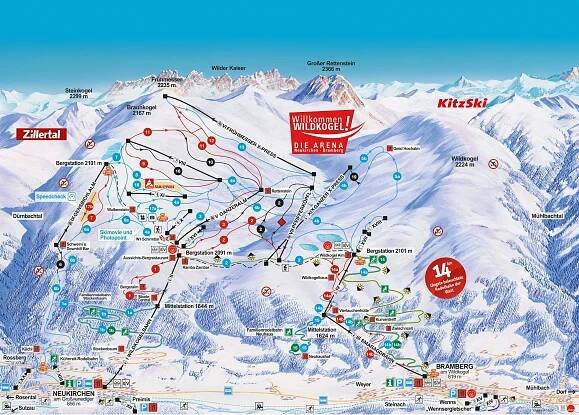 Ski Neukirchen am Großvenediger - Zimní dovolená včetně skipas | ski.cz