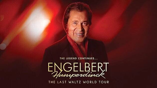 Zpěvák Engelbert Humperdinck zve na své turné nazvané The Last Waltz Tour