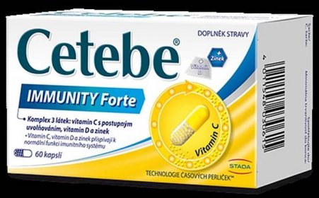 Cetebe Immunity FORTE  Cetebe® Immunity FORTE  60 kapslí