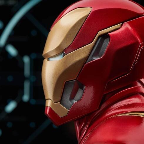 Avengers Infinity War - Legends in 3D Bust 1/2 Iron Man MK50 25 cm | Figures.cz