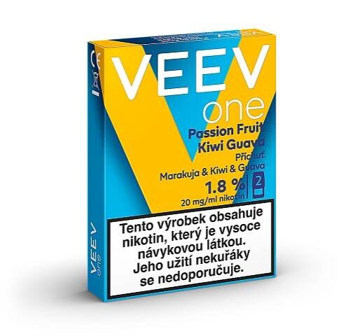 VEEV ONE NÁPLNĚ PASSION FRUIT - KIWI - GUAVA
