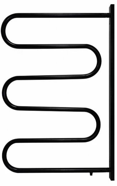 Radiátor OLSEN SPA - Elektrický sušák otočný - Barva - Černá , Materiál - Komaxit, Rozměr radiátoru - ES 3 - 35 x 865 x 580 mm, Výkon - 83 W OLBES3OCER