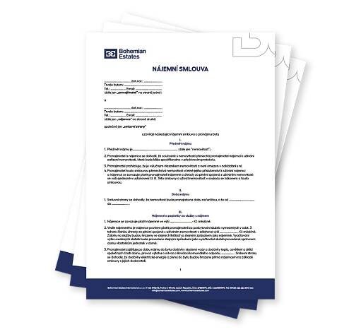 Nájemní smlouva vzor (rok 2025) | PDF+WORD ke stažení zdarma