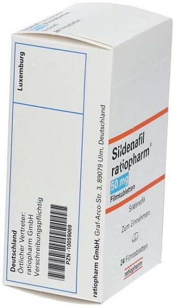 Sildenafil 50 mg ratiopharm