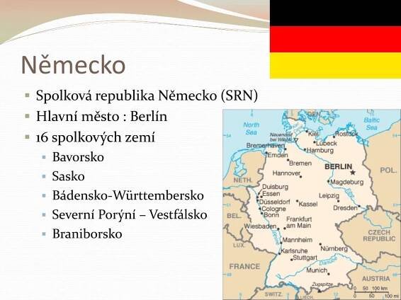 PPT - Evropské regiony – Střední Evropa - Německo PowerPoint Presentation - ID:5831960