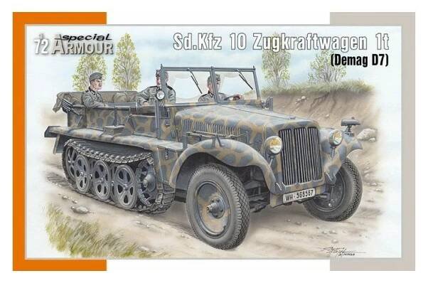 Special Armour 1:72 Sd.Kfz 10 Zugkraftwagen 1t (Demag D7) | Artur model centrum - obchod s tradicí pro modeláře.