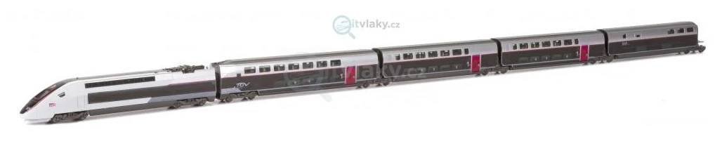 ARCHIV N -TGV Duplex Carmillon 10 dílná patrová souprava SNCF / Kato Lemke K10921 - itvlaky.cz