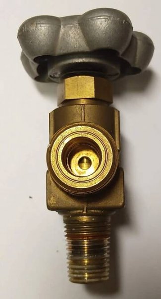 Lahvový uzavírací ventil LINDE G3/4 na CO2 - 4