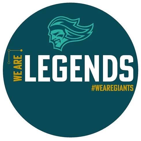 Show your Belfast Giants pride with the We are Legends Puck! This dark teal puck features a stylish helmeted profile, bold white LEGENDS text, and vertical WE ARE and #WEAREGIANTS details—a must-have for any fan.