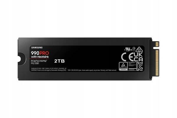 Samsung 990 PRO 1TB NVMe Heatsink