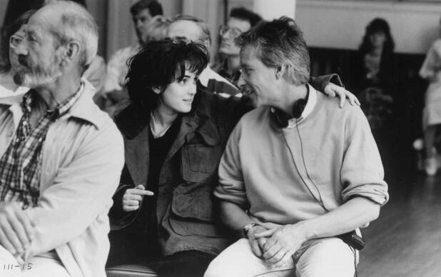 Winona Ryder, Jim Abrahams - Vítej doma, Roxy Carmichaelová - Z natáčení