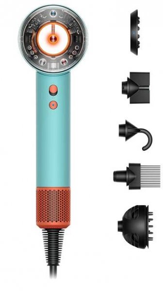 Dyson Supersonic Nural HD16 Ceramic Patina/Topaz - Spotřebiče - K24.cz