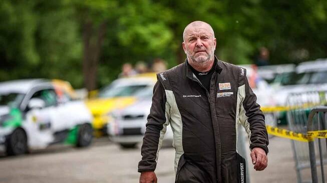 Jan Jinderle a Jakub Václavík na českokrumlovské rallye
