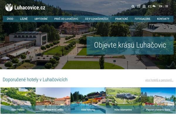 Turistický průvodce Luhacovice.cz v nové době - ZLIN.CZ