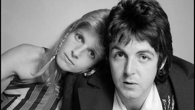Paul and Linda McCartney