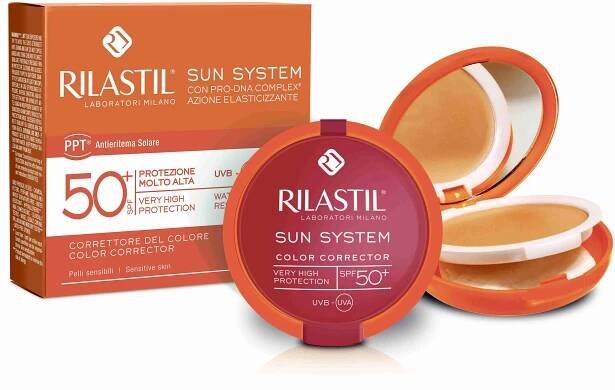 Rilastil Sun System PPT Barevný korektor SPF50+ 10 g 01 béžový