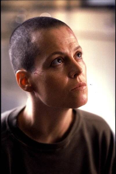 Sigourney Weaver in Vetřelec 3 (1992)