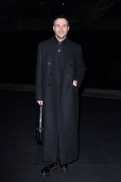 Image may contain Jeremy Bobb Clothing Coat Overcoat Person and Standing