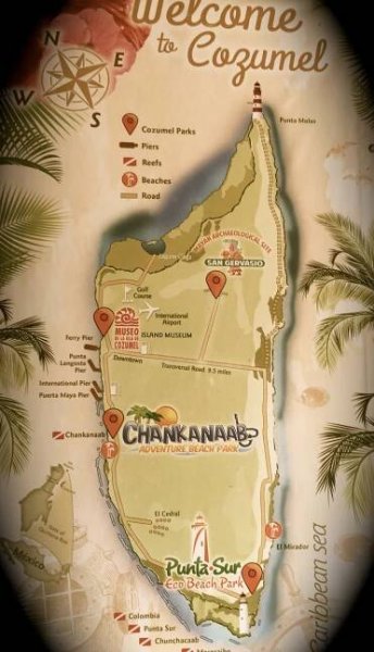 Isla Cozumel - Islands of Yucatan, Mexico -