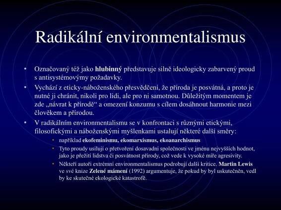 PPT - Environmentalismus PowerPoint Presentation, free download - ID:4259734