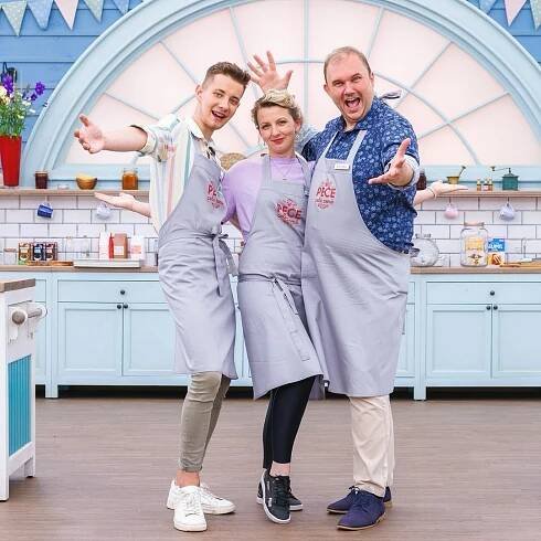 Finalisté třetí řady soutěže Peče celá země Vojta, Tereza a Roman