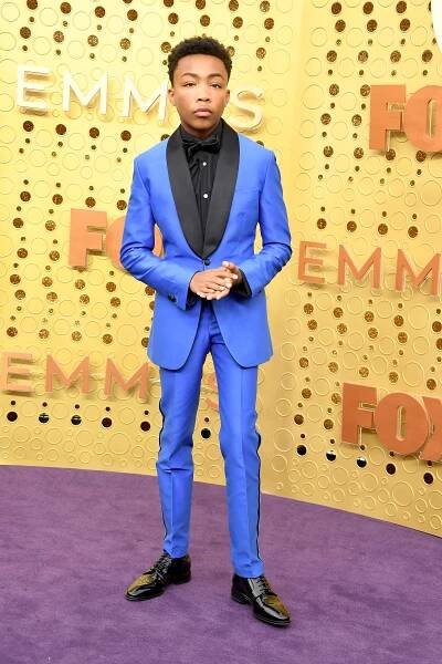LOS ANGELES, CALIFORNIA - SEPTEMBER 22: Asante Blackk attends the 71st Emmy Awards at Microsoft Theater on September 22, 2019 in Los Angeles, California. (Photo by Steve Granitz/WireImage)