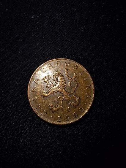 Mince 10 Kč Vzácná rok 2000 - Numismatika