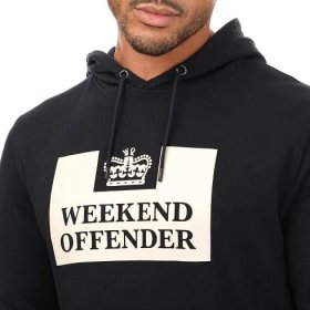 Navy - Weekend Offender - Garrison Logo Hoody