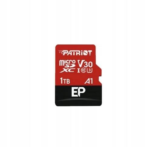 Patriot EP Pro Micro SDXC 1TB 90/80 MB/s A1 V30 U3 Class10