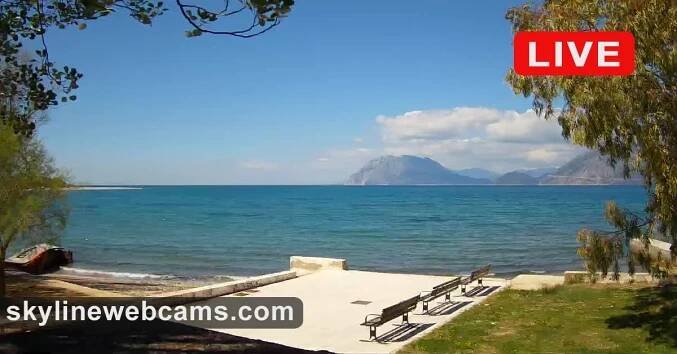 Live Cam EOT Plaz Beach - Patras