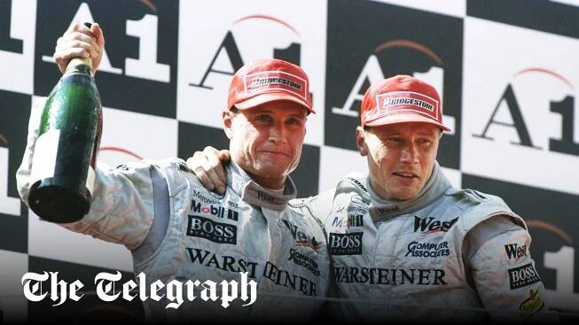 David Coulthard: ‘Mika squeezed his scrotum and I don’t think Ayrton saw funny side’