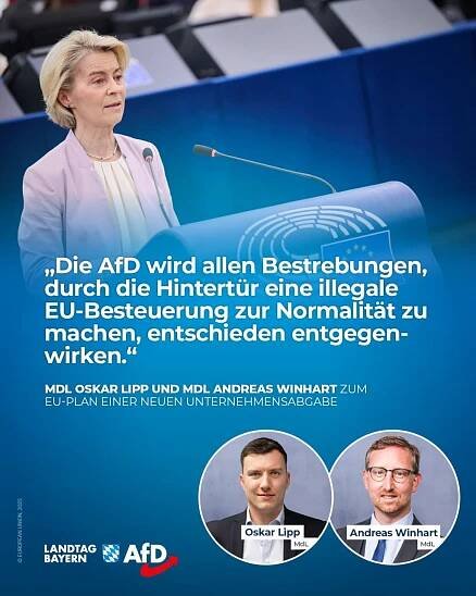 EU will neue Unternehmensabgabe – AfD warnt vor Milliardenbelastung für deutsche Firmen