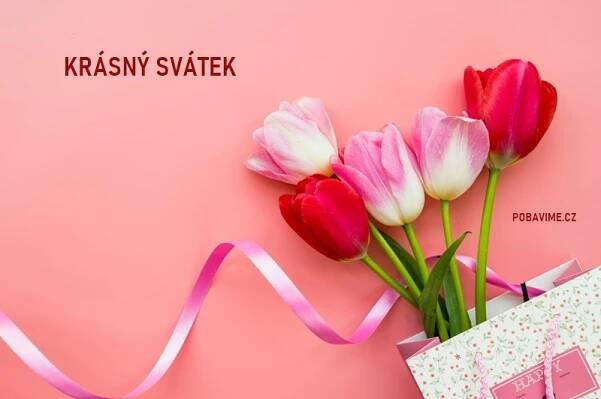 Přání Krásné svátek.Srdečné přání k svátku ke stažení zdarma