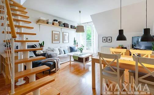 Prodej novostavby mezonetového bytu 3+kk, 82 m2, OV, Praha 9 Letňany