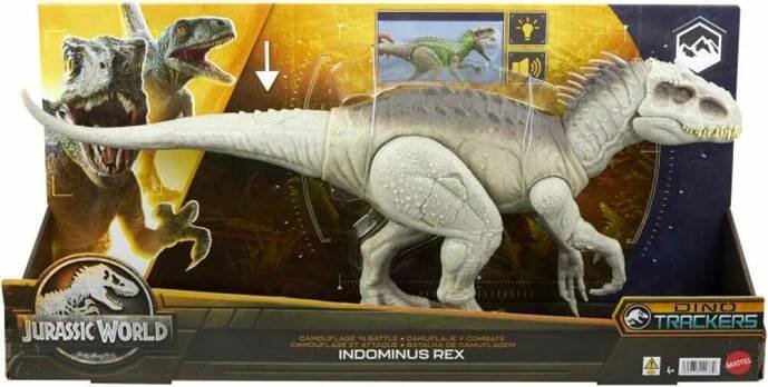 Mattel Jurský svět INDOMINUS REX se světly a zvuky