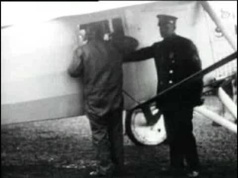 Charles Lindberg Takes Off