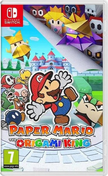Paper Mario The Origami King pro Nintendo Switch.