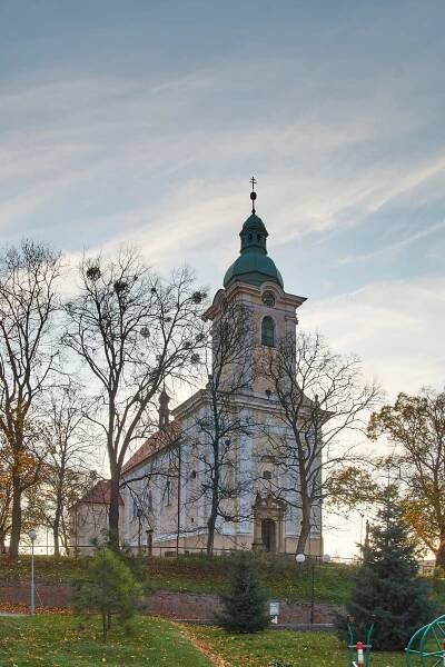 Areál kostela sv. Jana Křtitele – Město Bzenec