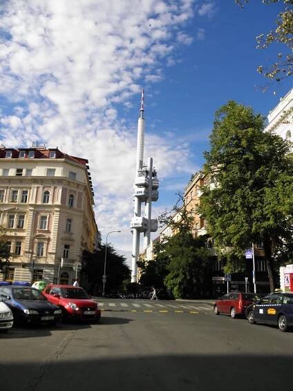 vysílací věž Žižkov...