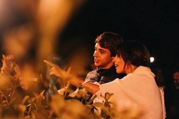 Germán Alcarazu, Maribel Verdú - Dvakrát tolik a patnáct navrch - Z natáčení
