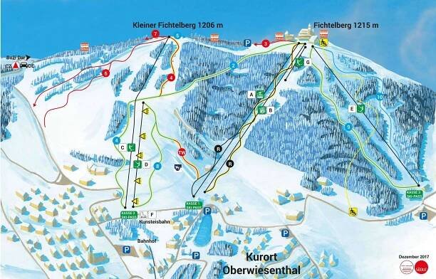Ski areál Fichtelberg - Ski areál