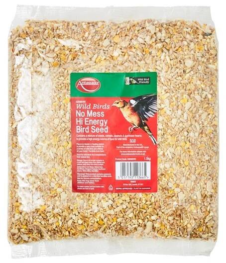 Ambassador No Mess Hi Energy Seed - 1.5kg