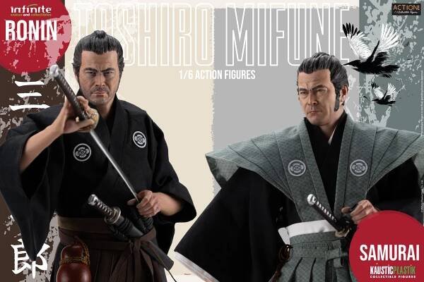 Toshiro Mifune Ronin & Samurai DLX Double Pack | comicstore.cz
